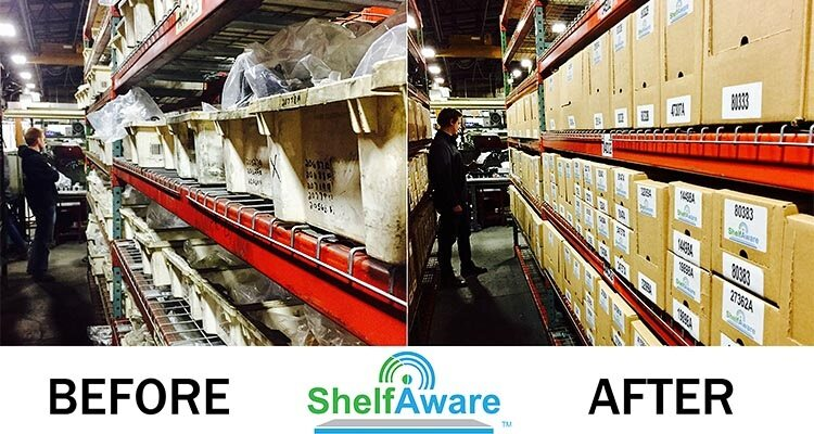 ShelfAware showing improvement before & after using their processes