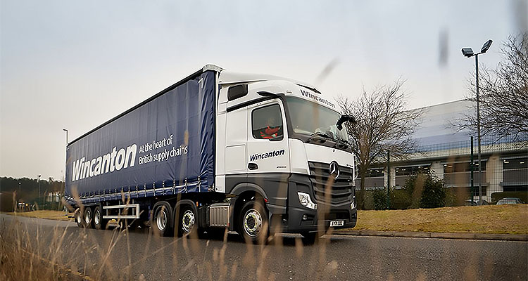 Wincanton logistics truck