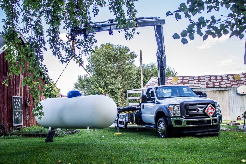 Propane Fleet Equipment Supplier truck