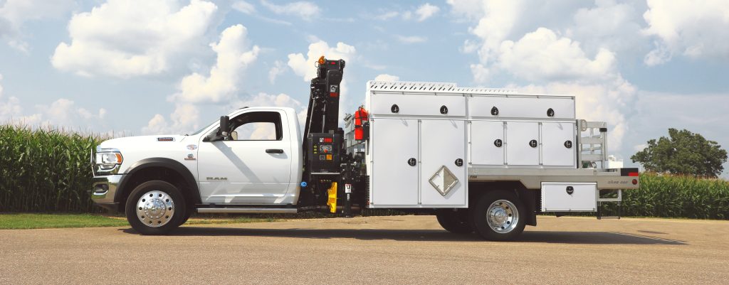 White Propane Fleet Equipment Supplier truck