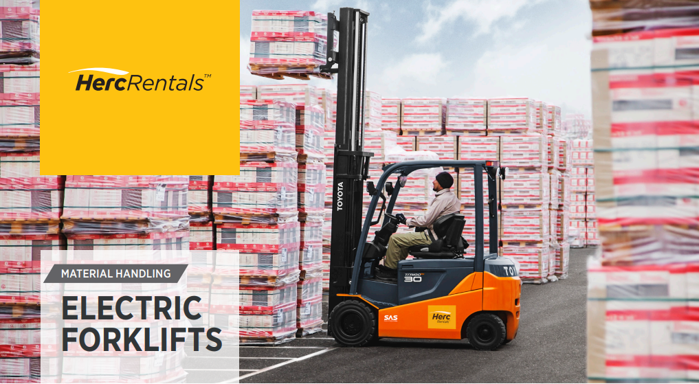 Herc Rentals Electric forklifts
