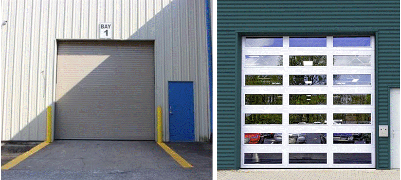 Roll Up and Sectional Door by Cookson.
