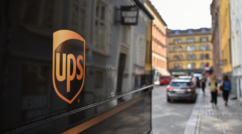 UPS air freight and ground logistics network supporting automotive and industrial supply chains across North America.