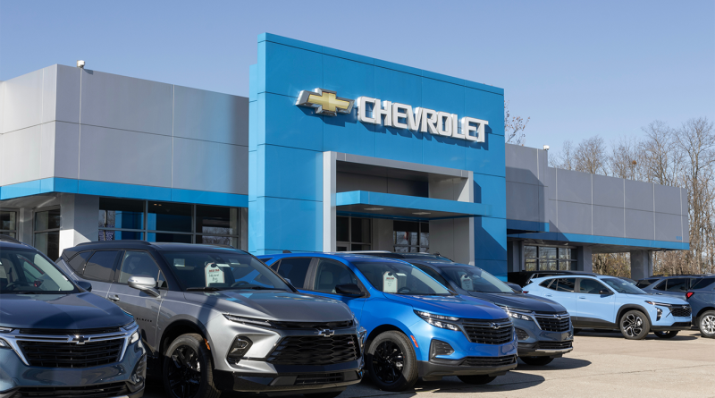 Chevrolet car, truck and SUV dealership