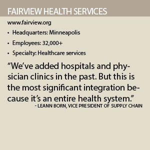 Fairview Health Services fact box