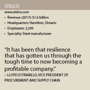 Stelco fact box