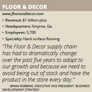 Floor Decor Supply Chain World Magazine